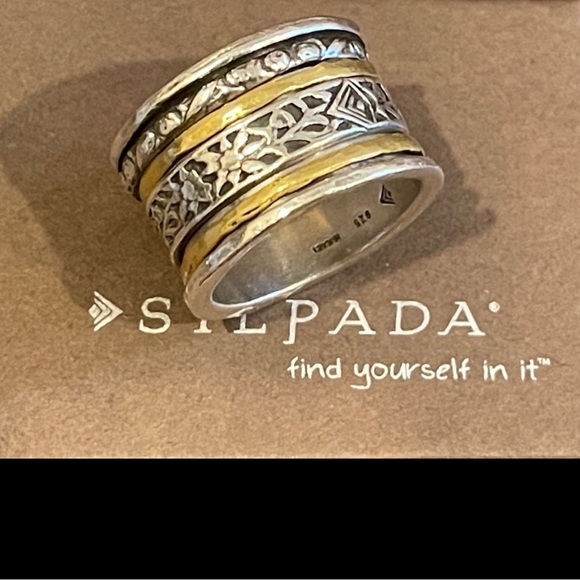 Silpada spinner ring - Picture 2 of 3